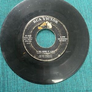 🔵 3 for $25 - ELVIS 45 rpm “My Wish Came True” and “A Big Hunk O’ Love”